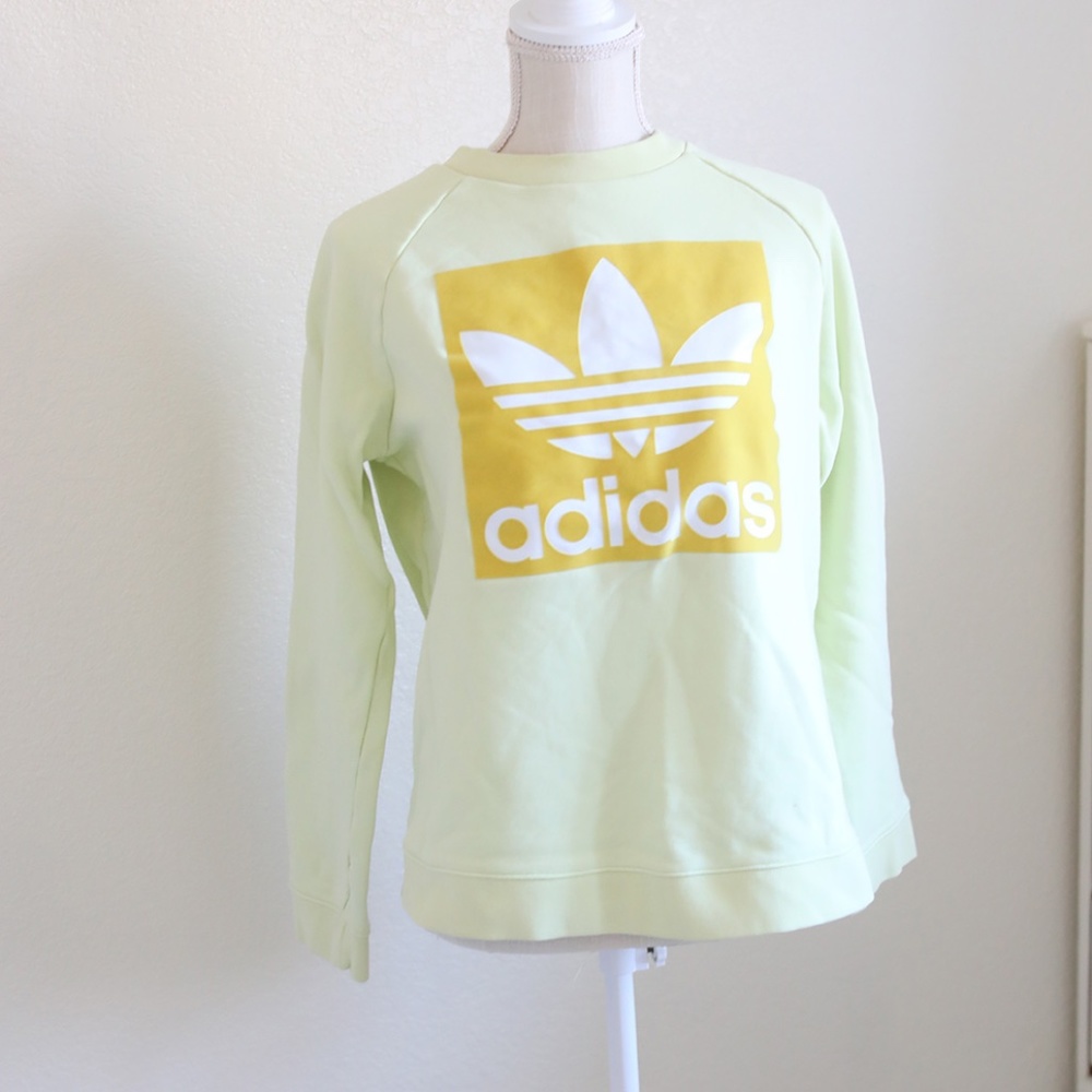 Yellow Adidas Sweatshirt